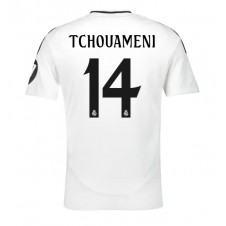 Real Madrid Aurelien Tchouameni #14 Hemmatröja 2024-25 Korta ärmar